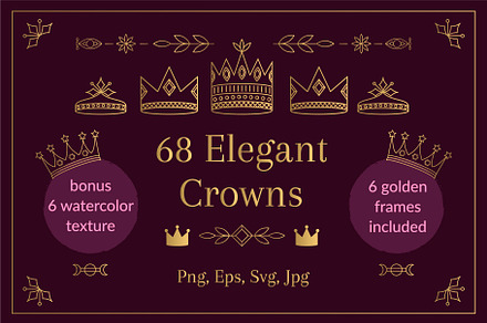 68 Elegant Crowns