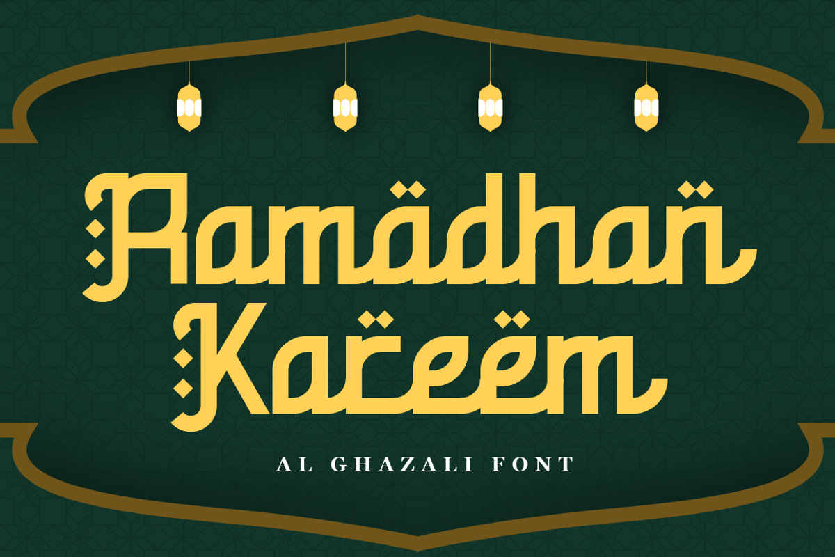 Al Ghazali - Arabic Style Font, a Font by Typebae (Photo 2 of 5)