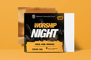 Worship Night Flyer, a Social Media Template by Believe Creatives (Thumbnail 2 of 2)