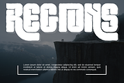 CLASSIC ACROSS - RETRO DISPLAY FONT, a Sans Serif Font by 177Studio (Thumbnail 5 of 8)