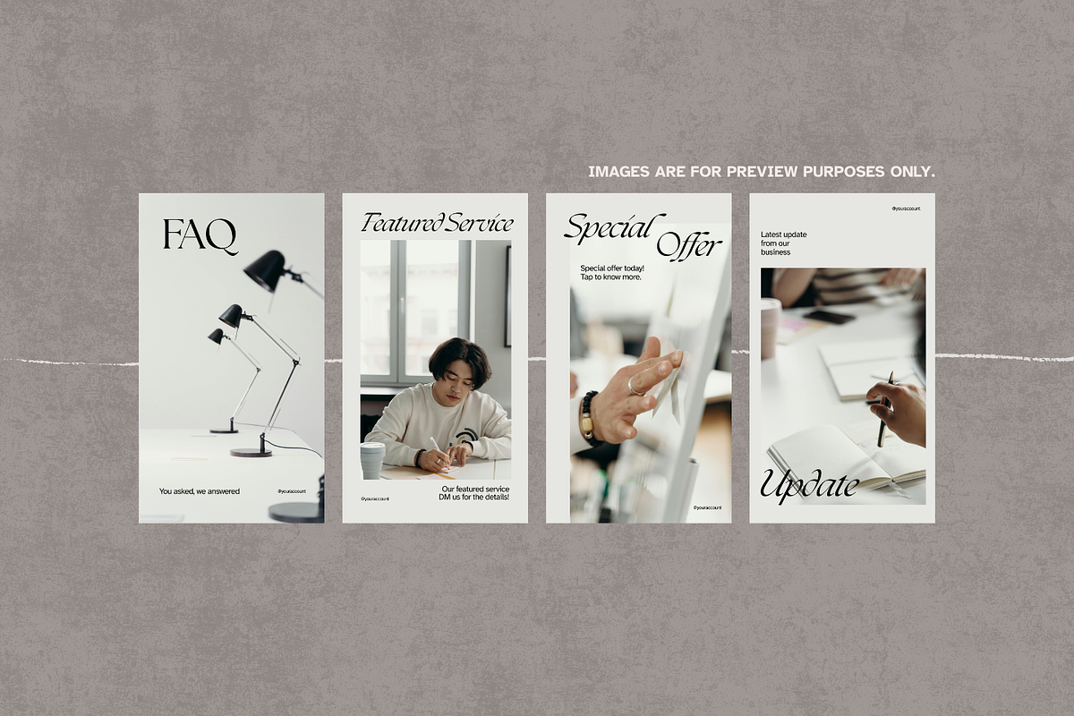 Small Business Instagram Templates, a Social Media Template by ShowUp! Studio (Photo 8 of 12)