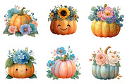 Cute Girly Pumpkin Png, an Illustration by SinaCreation (Thumbnail 4 of 7)