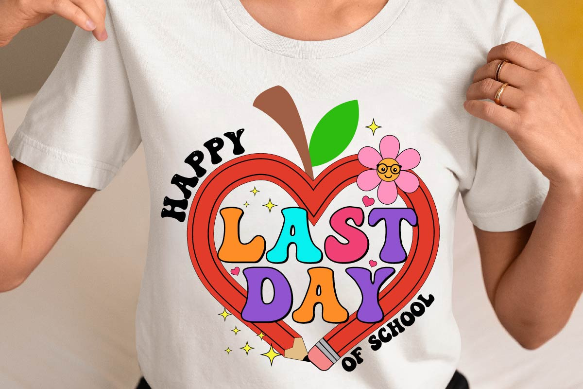 Happy Last Day of School PNG SVG, an Object Graphic by EllaMaiyaali (Photo 2 of 7)