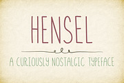 Hensel, a Sans Serif Font by Design Panoply (Thumbnail 1 of 4)