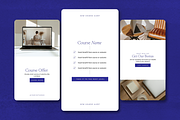 Indigo Social Media Canva Templates, a Templates & Theme by Regent Parkette (Thumbnail 4 of 5)