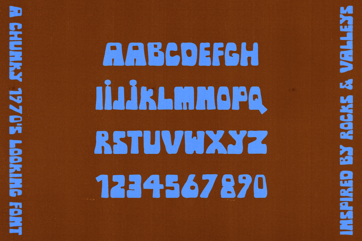 Canyon - Hand Drawn Western Font, a Handwritten Font by Madeline ODonoghue Design (Photo 4 of 7)
