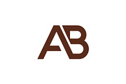 AB Monogram Business Logo. BA, a Branding & Logo Template by Vectorium Studio (Thumbnail 2 of 2)