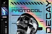Digital Obelisk – A Cyberpunk Font, a Serif Font by Pathfinder Goods (Thumbnail 6 of 9)