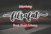 Filsafat Script | Brush Font, a Script Font by Graphic Deal (Thumbnail 1 of 5)