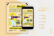 Clay Shooting Contest - Flyer, a Print Template by VUNIRA (Thumbnail 1 of 2)