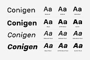 Conigen Modern Sans Serif, a Sans Serif Font by Yukita Creative (Thumbnail 2 of 12)