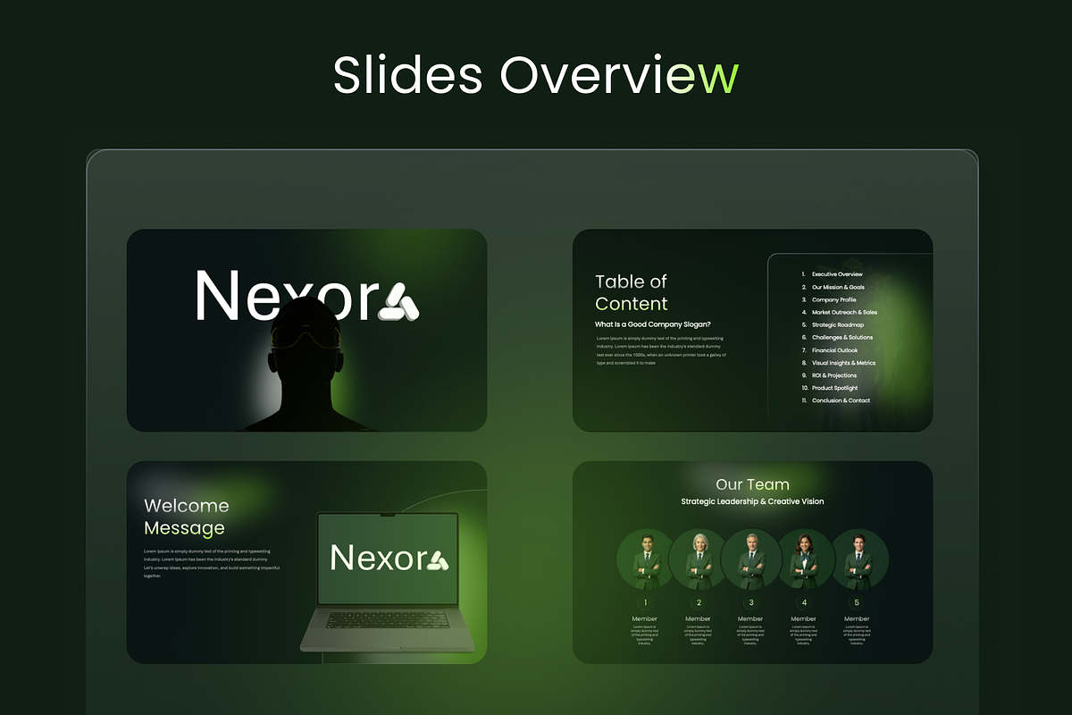 Nexor - Modern Tech & Business PPT, a Presentation Template by Premast (Photo 5 of 6)