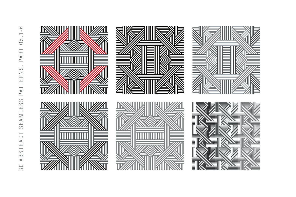 Abstract Seamless Patterns, a Pattern Graphic by Tkoko vectors & patterns (Photo 15 of 20)