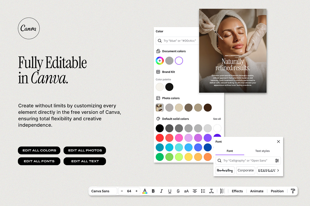 Medpsa and Injector Instagram Kit, a Social Media Template by Wildnun Studio (Photo 12 of 20)