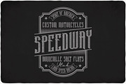 Black Widow Typeface, a Serif Font by VozzyStock (Thumbnail 3 of 6)