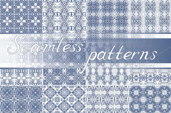 24 Seamless Wovenpatterns