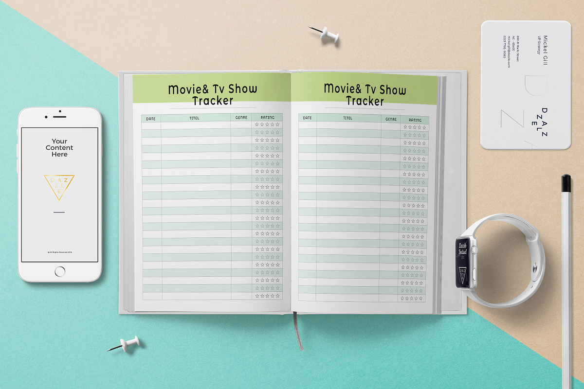 Editable Planner & Agenda, a Stationery Template by obayes (Photo 5 of 10)