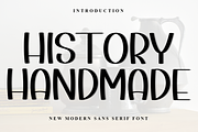 History Handmade, a Script Font by InermediaSTUDIO (Thumbnail 4 of 8)