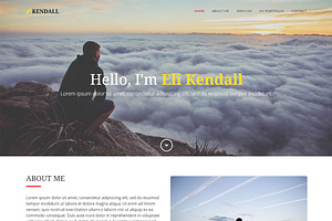 Kendall - Freelancer Template