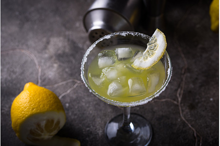 Lemon citrus Margarita or Martini, a Food & Drink Photo by Yulia Furman