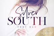 Silver South Font Duo (New Update), a Script Font by Sam Parrett (Thumbnail 1 of 14)