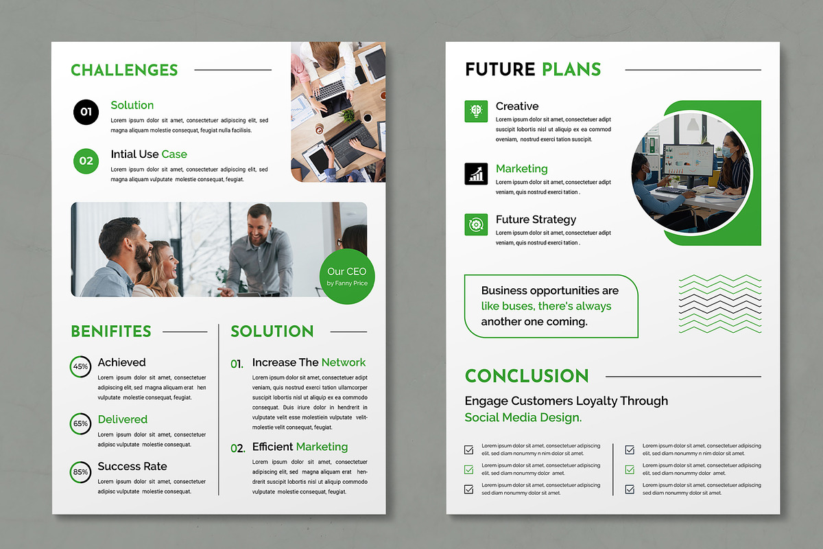 Business Case Study Design, a Stationery Template by MightyDesign (Photo 2 of 6)