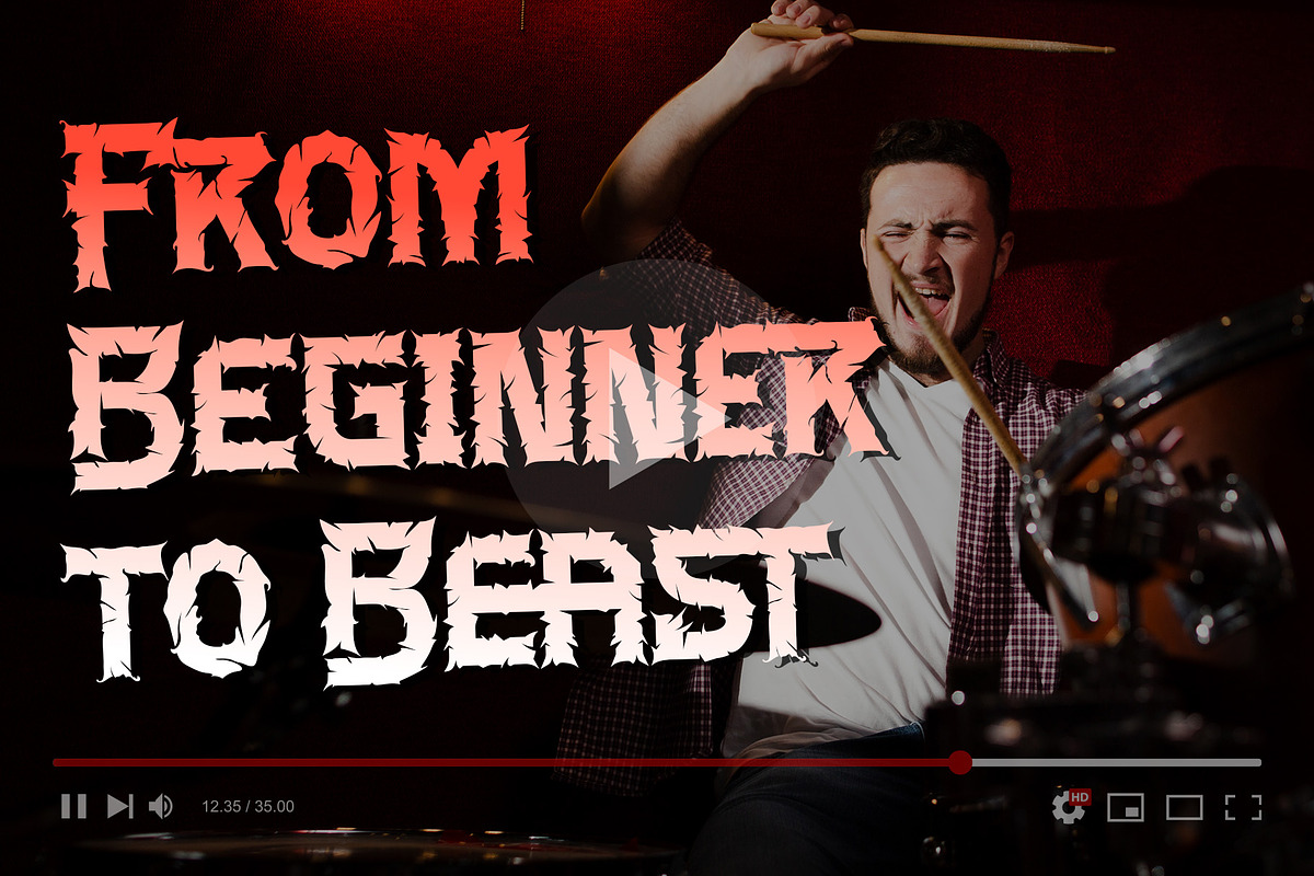 Breakfury, a Blackletter Font by Letterara (Photo 2 of 11)