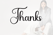 Angelina | Script Font, a Handwritten Font by Scratchones (Thumbnail 9 of 9)