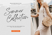 Breaktown - Stylish Brush Font, a Script Font by Pixesia Studio (Thumbnail 3 of 13)