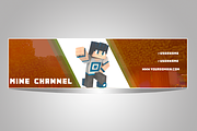 Youtube Mine Channel Art, a Social Media Template by FrancoShop (Thumbnail 3 of 7)