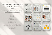 Minimalist Black Instagram Templates, a Social Media Template by DesignbySamVN (Thumbnail 6 of 9)
