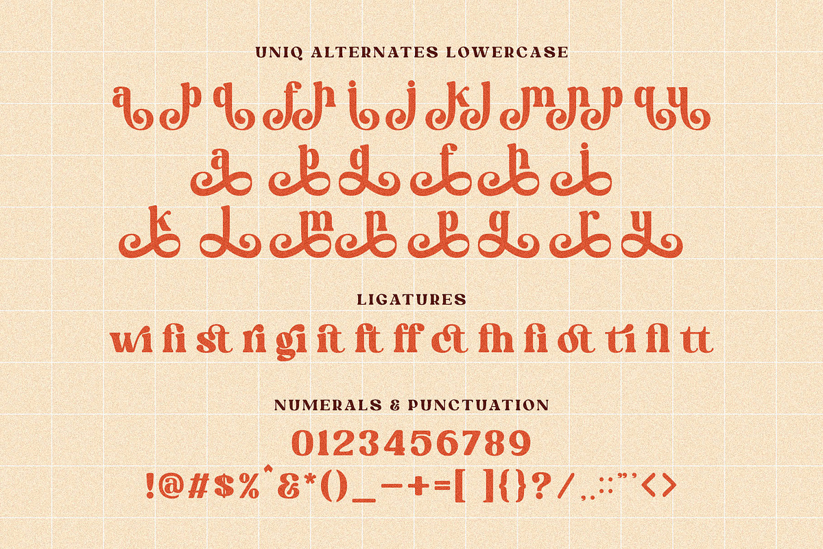 Melista | A Cute Display Retro Serif, a Sans Serif Font by Andrimada Creative (Photo 12 of 13)