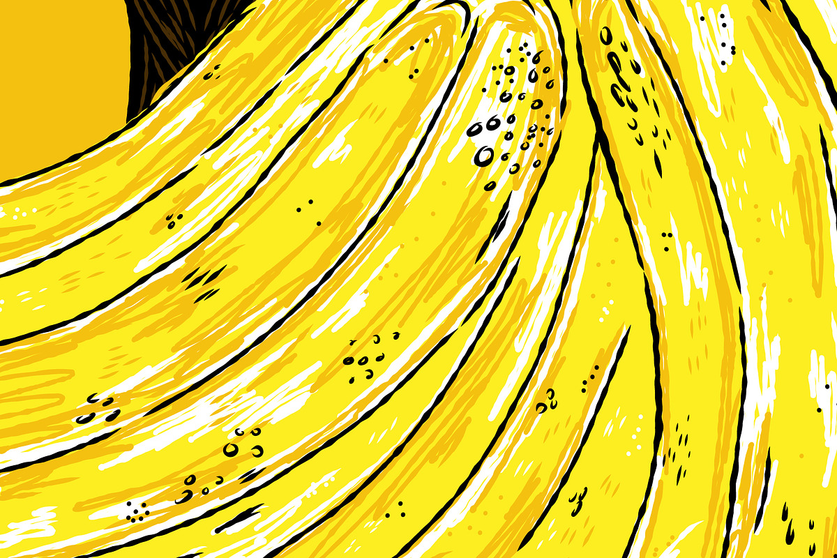 Banana Watermelon Dragon Fruit, a Pattern Graphic by NayaChu (Photo 6 of 9)