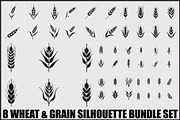 Wild Grass & Grain Vector Set, an Illustration by BIPLOB EXPERT (Thumbnail 1 of 9)