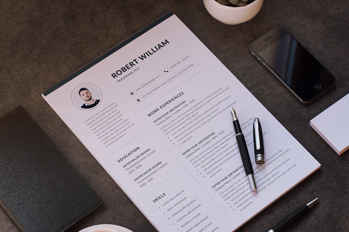 Resume/CV, a Resume Template by Aspect_Studio (Photo 4 of 4)