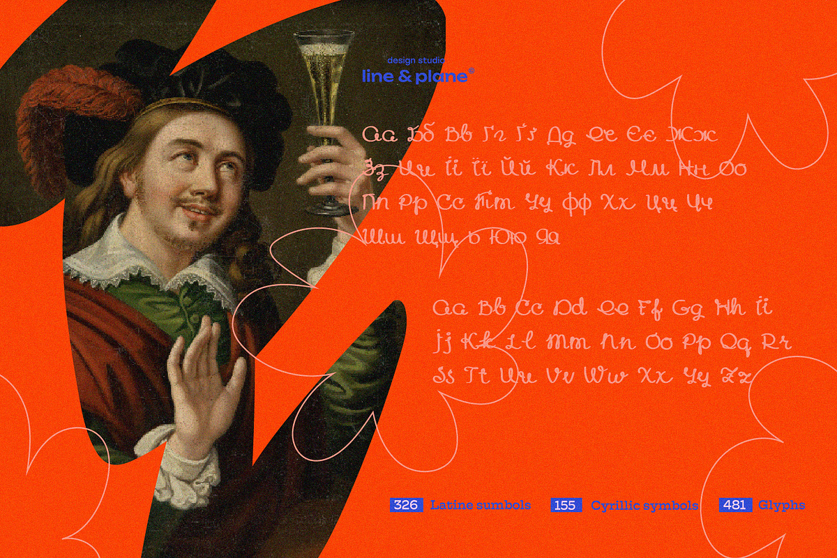 Pam Puh Font - Latine & Cyrillic, a Handwritten Font by line & plane (Photo 4 of 10)