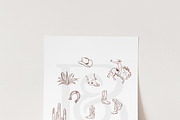 Western Line Icons – Minimal Cowboy, an Outline Icon by Studio E Bloom (Thumbnail 4 of 4)