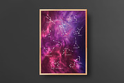 Galaxy Constellation Set, a Texture Illustration by Anna Freya (Thumbnail 7 of 14)