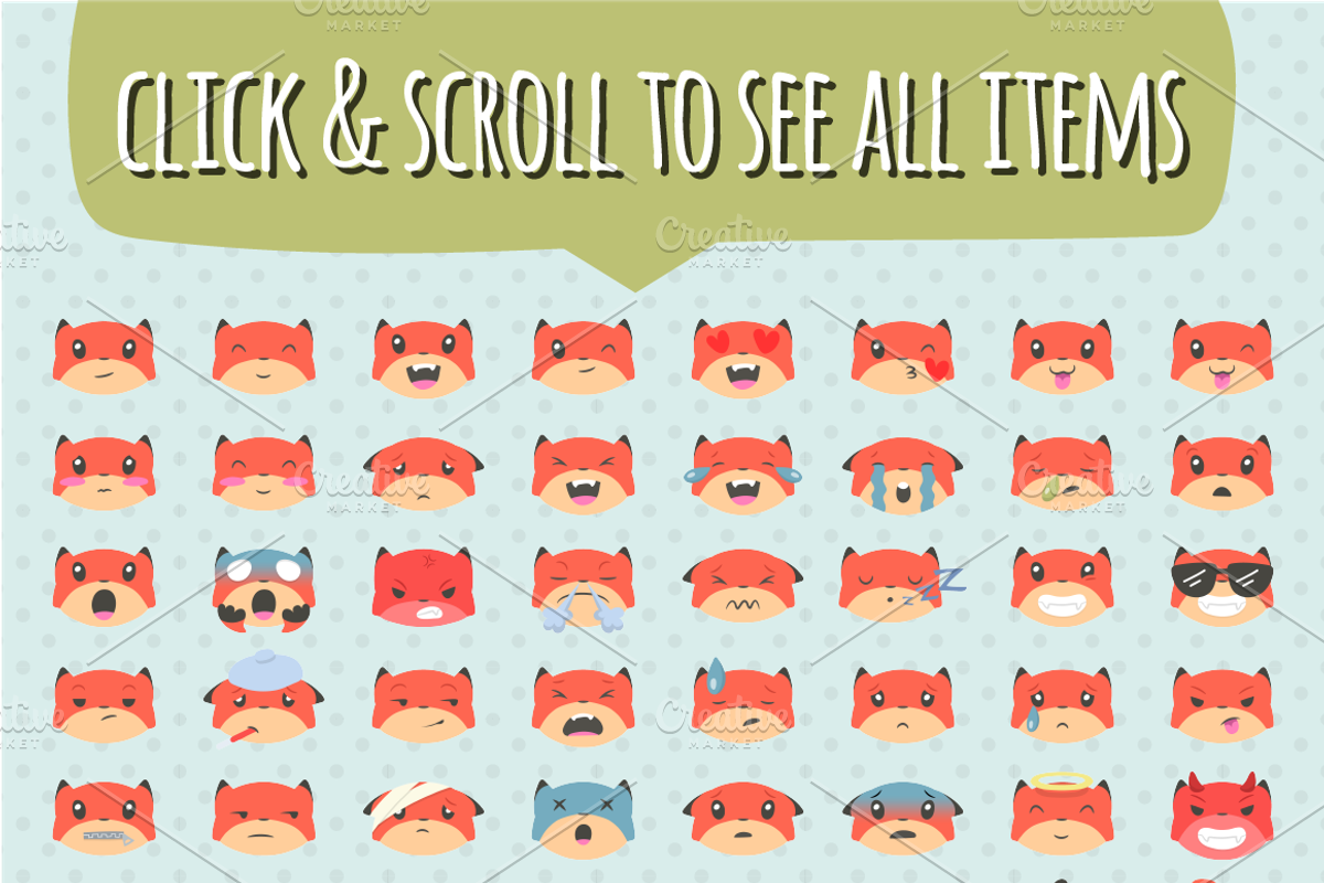 Woodland Animals Emojis BUNDLE, an Emoji Icon by NatBurger (Photo 16 of 16)