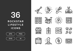 36 Rockstar Lifestyle Icons