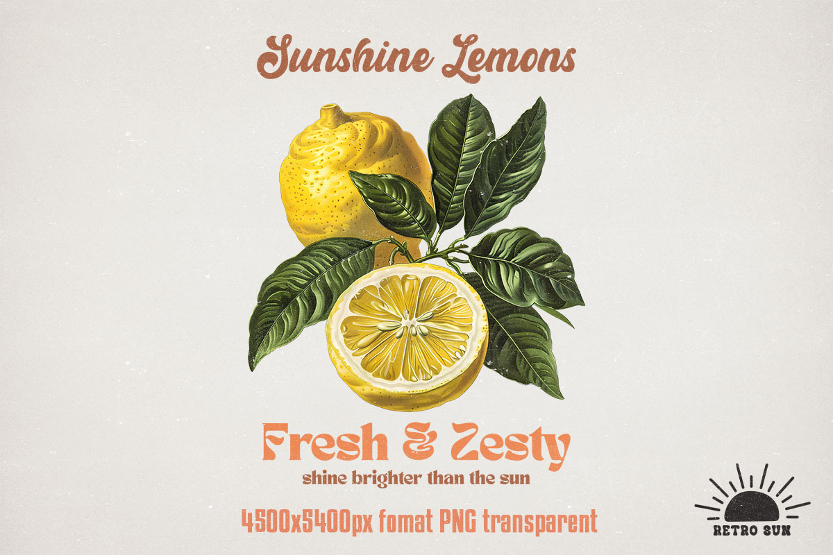 Vintage Fruits Sublimation Bundle, an Object Graphic by GlitterCraft (Photo 19 of 21)