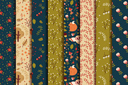 Dreamy forest collection, a Pattern Graphic by JuliaMalinovskaya (Thumbnail 3 of 6)