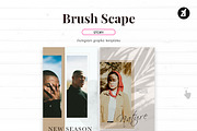Brush scape social media graphic, a Social Media Template by Chanut is industries (Thumbnail 7 of 11)