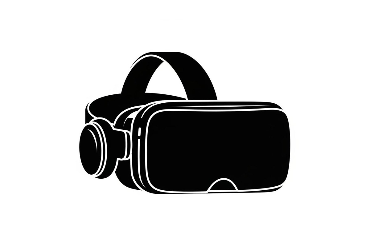 50 VR Goggles Headset Silhouette, an Illustration by yasushie (Photo 7 of 51)