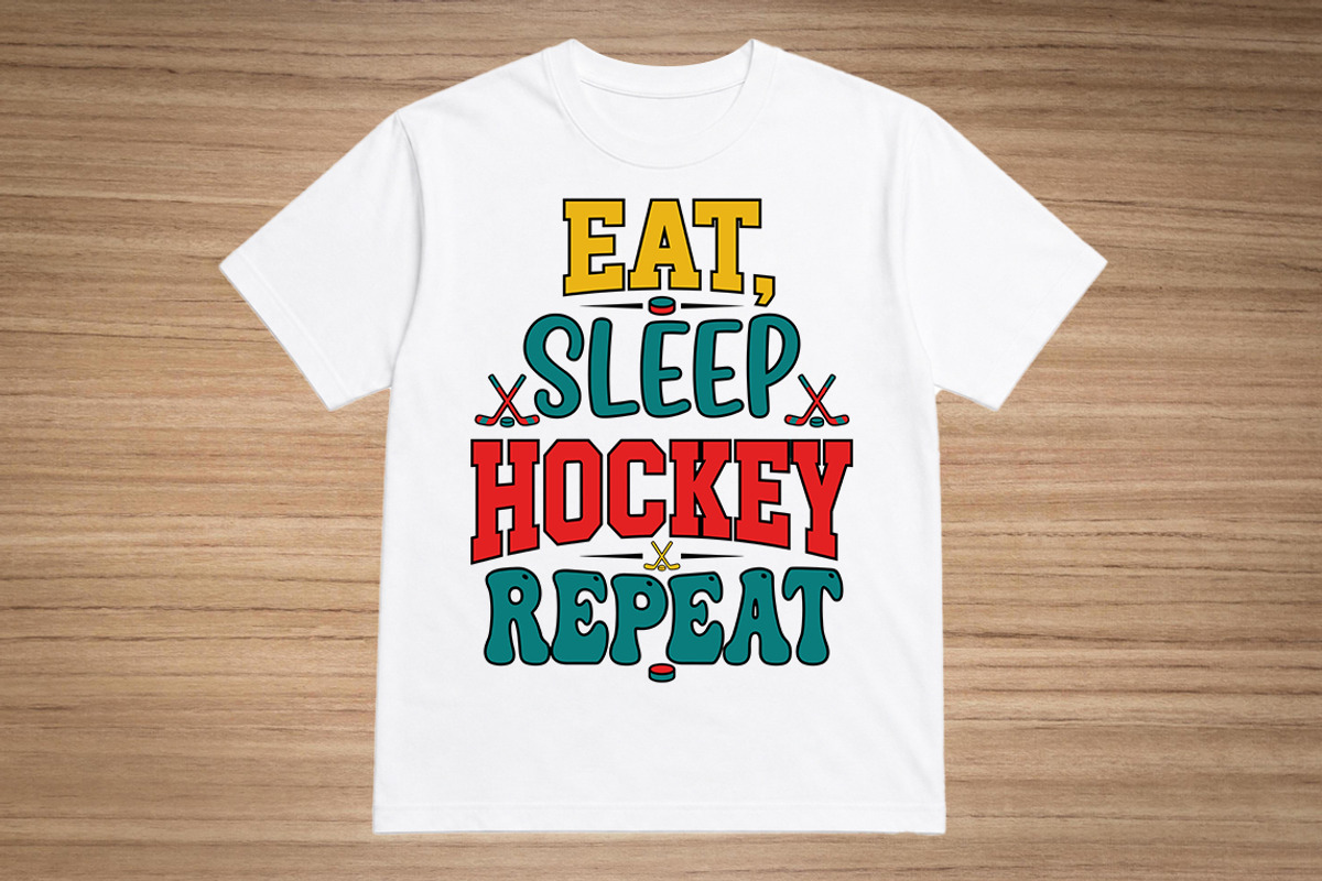 Eat, Sleep, Hockey, Repeat, an Object Graphic by balal (Photo 1 of 3)