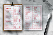 Trendy Food Menu, a Print Template by The Savory Directors (Thumbnail 3 of 3)