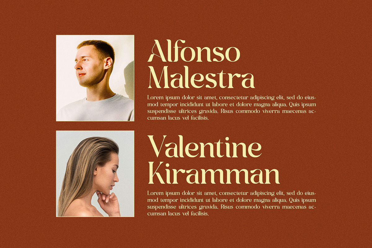 Ganige Elegant Serif Font, a Serif Font by Graphicxell (Photo 7 of 8)