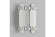 Longboard Mockup, a Product Mockup by Muhazdinata (Thumbnail 4 of 4)