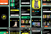 Petzie – Pet Care App Design, an App Template by twinstd (Thumbnail 3 of 5)