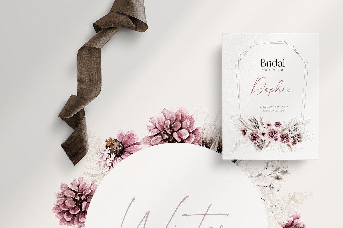 Watercolor flower - Grace flowers, an Illustration by Beigetime (Photo 8 of 13)
